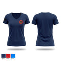 Fort Fairfield Fire Rescue Women's Short Sleeve V-neck Shirt - 1