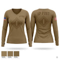 1P FIST Women's Long Sleeve V-neck Shirt - 1