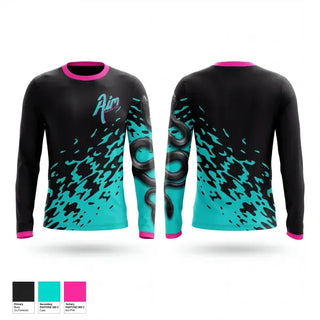 Long Sleeve Performance Shirt, AIM basketball, Women's Basketball, Teamtime, Team time, sublimation, custom sports apparel, team uniforms, spirit wear, spiritwear, sports uniforms, custom shirts, team store, custom team store, fundraiser sports, apparel fundraiser