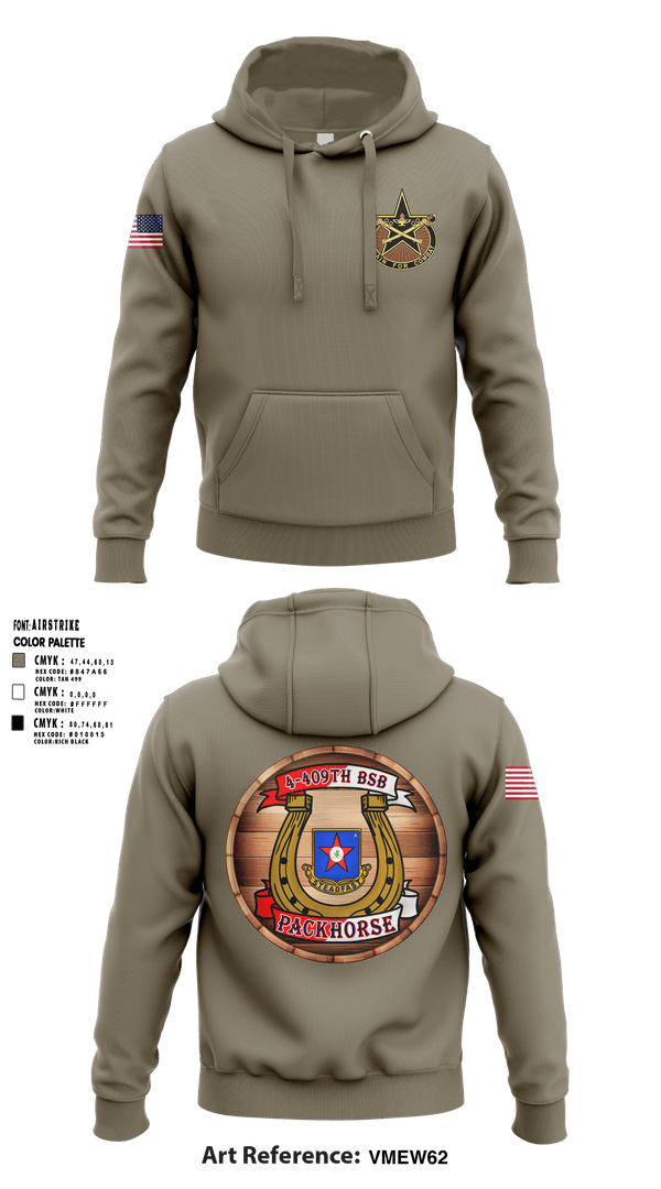 Hoodie, 4/409th BSB, Army, Teamtime, Team time, sublimation, custom sports apparel, team uniforms, spirit wear, spiritwear, sports uniforms, custom shirts, team store, custom team store, fundraiser sports, apparel fundraiser