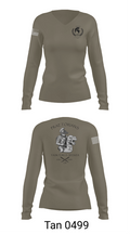 2505 EDET 56797799 Women's Long Sleeve V-neck Shirt - 77