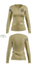 Delta 50200115 Women's Long Sleeve V-neck Shirt - 22