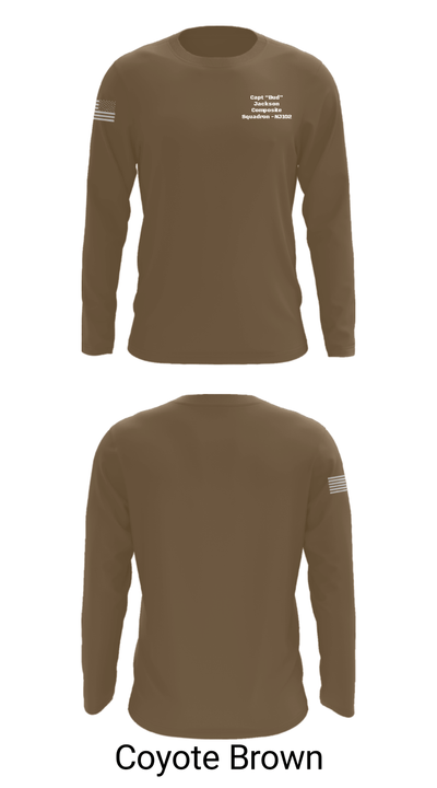 Capt “Bud” Jackson Composite Squadron - NJ102 17980254 Long Sleeve Performance Shirt - 6