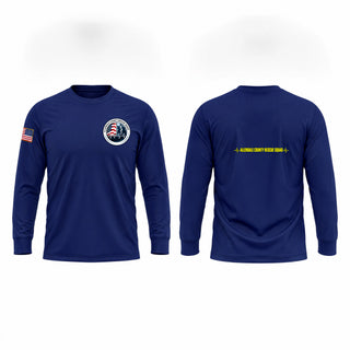 Long Sleeve Performance Shirt, Allendale County Rescue Squad, EMS/EMT, Teamtime, Team time, sublimation, custom sports apparel, team uniforms, spirit wear, spiritwear, sports uniforms, custom shirts, team store, custom team store, fundraiser sports, apparel fundraiser