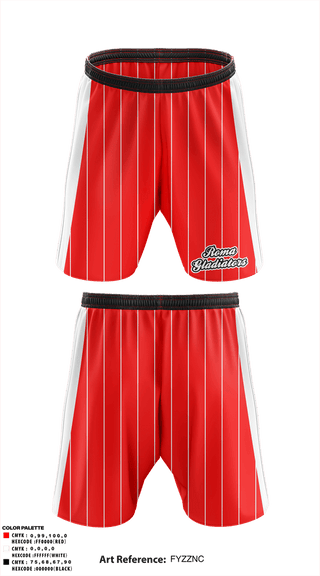 Athletic Shorts With Pockets, Roma Gladiators, Baseball, Teamtime, Team time, sublimation, custom sports apparel, team uniforms, spirit wear, spiritwear, sports uniforms, custom shirts, team store, custom team store, fundraiser sports, apparel fundraiser