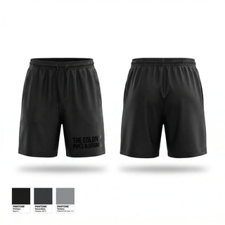 Athletic Shorts With Pockets, The Colony Pipes & Drums, Fire Department, Teamtime, Team time, sublimation, custom sports apparel, team uniforms, spirit wear, spiritwear, sports uniforms, custom shirts, team store, custom team store, fundraiser sports, apparel fundraiser