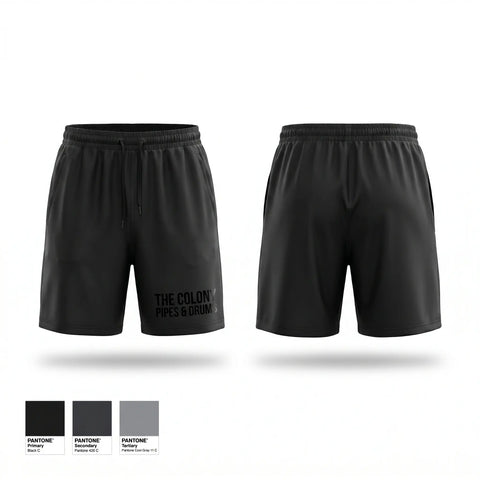 Athletic Shorts With Pockets, The Colony Pipes & Drums, Fire Department, Teamtime, Team time, sublimation, custom sports apparel, team uniforms, spirit wear, spiritwear, sports uniforms, custom shirts, team store, custom team store, fundraiser sports, apparel fundraiser