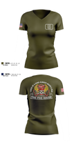 Greensboro Fire Department Rescue 5 92671362 Women's Short Sleeve V-neck Shirt - 2