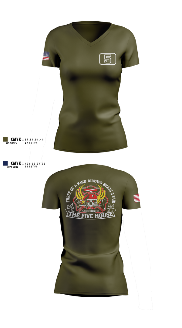Womens Short Sleeve Vneck Shirt, Greensboro Fire Department Rescue 5, Fire Department, Teamtime, Team time, sublimation, custom sports apparel, team uniforms, spirit wear, spiritwear, sports uniforms, custom shirts, team store, custom team store, fundraiser sports, apparel fundraiser