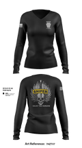 Snipers 1-109  Women's Long Sleeve V-neck Shirt - 16