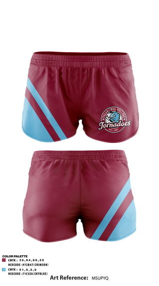 Track Shorts, Talladega College Women’s Soccer, Women's Soccer, Teamtime, Team time, sublimation, custom sports apparel, team uniforms, spirit wear, spiritwear, sports uniforms, custom shirts, team store, custom team store, fundraiser sports, apparel fundraiser