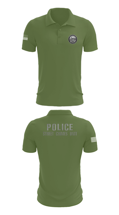 STREET CRIMES 66596550 Short Sleeve Performance Polo - 45