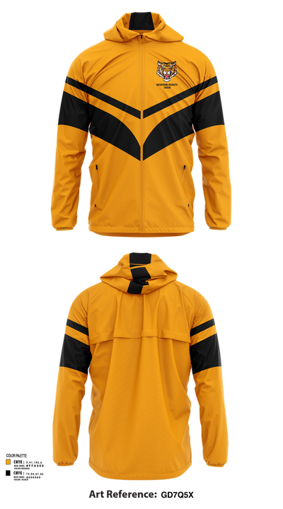 Muskegon Heights Cheer 51481055 Windbreaker - 52