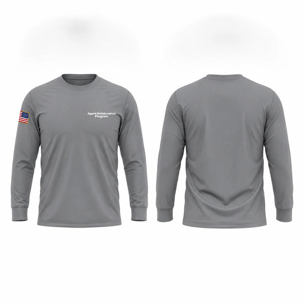 Long Sleeve Performance Shirt, Agent Maintenance Program, Police, Teamtime, Team time, sublimation, custom sports apparel, team uniforms, spirit wear, spiritwear, sports uniforms, custom shirts, team store, custom team store, fundraiser sports, apparel fundraiser
