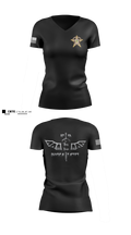 DT Squad 27154050 Women's Short Sleeve V-neck Shirt - 1