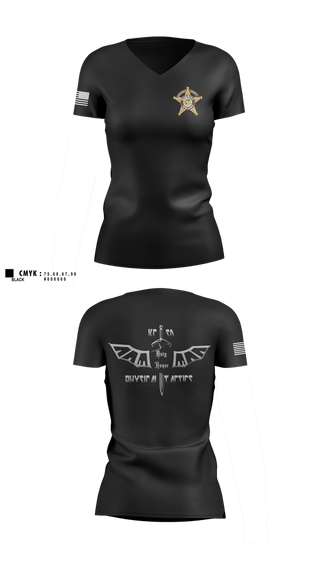 Womens Short Sleeve Vneck Shirt, DT Squad, , Teamtime, Team time, sublimation, custom sports apparel, team uniforms, spirit wear, spiritwear, sports uniforms, custom shirts, team store, custom team store, fundraiser sports, apparel fundraiser