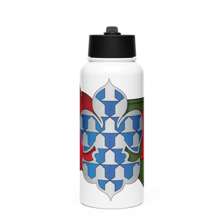 3-66 AR 33931527 Stainless Steel Water Bottle with a Straw Lid