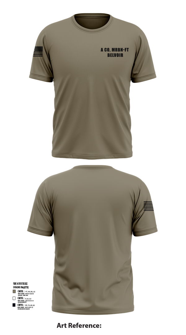 Short Sleeve Performance Shirt, A CO, MRBN-FT BELVOIR, , Teamtime, Team time, sublimation, custom sports apparel, team uniforms, spirit wear, spiritwear, sports uniforms, custom shirts, team store, custom team store, fundraiser sports, apparel fundraiser