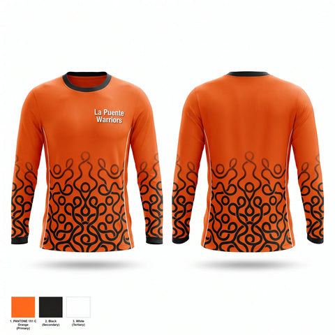 Long Sleeve Performance Shirt, La Puente Warriors, , Teamtime, Team time, sublimation, custom sports apparel, team uniforms, spirit wear, spiritwear, sports uniforms, custom shirts, team store, custom team store, fundraiser sports, apparel fundraiser