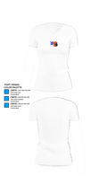 Mt Ararat Brunswick Wrestling 31396339 Women's Short Sleeve V-neck Shirt - 18