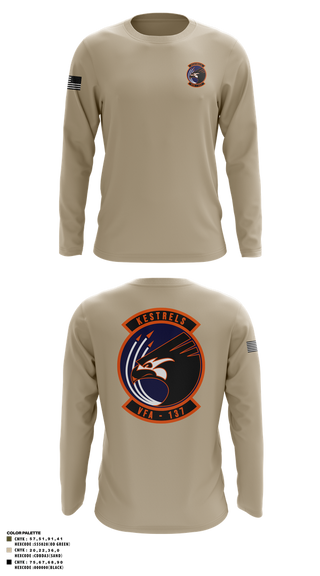 Long Sleeve Performance Shirt, Kestrels, Navy, Teamtime, Team time, sublimation, custom sports apparel, team uniforms, spirit wear, spiritwear, sports uniforms, custom shirts, team store, custom team store, fundraiser sports, apparel fundraiser