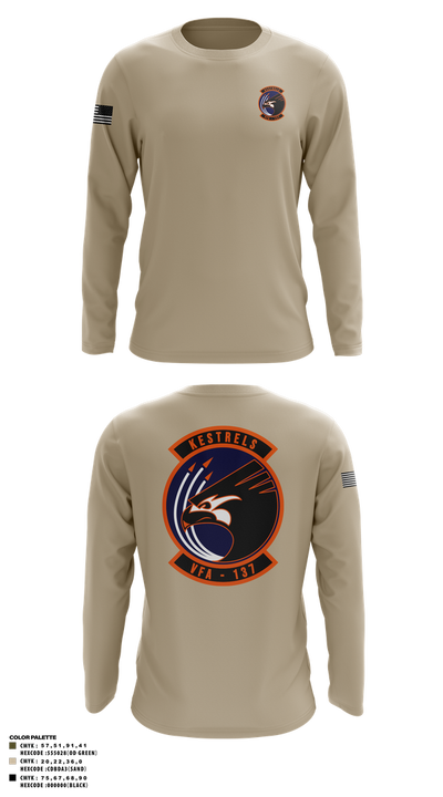 Kestrels 56714032 Long Sleeve Performance Shirt 2