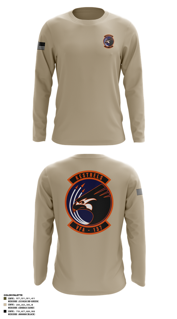 Long Sleeve Performance Shirt, Kestrels, Navy, Teamtime, Team time, sublimation, custom sports apparel, team uniforms, spirit wear, spiritwear, sports uniforms, custom shirts, team store, custom team store, fundraiser sports, apparel fundraiser