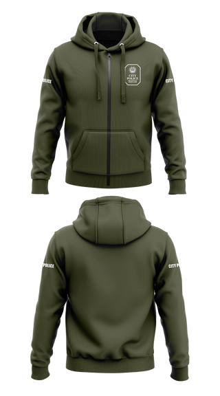 Zip Hoodie, Rockville City Police, Police, Teamtime, Team time, sublimation, custom sports apparel, team uniforms, spirit wear, spiritwear, sports uniforms, custom shirts, team store, custom team store, fundraiser sports, apparel fundraiser