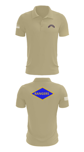 Short Sleeve Performance Polo, 5th Rangers, , Teamtime, Team time, sublimation, custom sports apparel, team uniforms, spirit wear, spiritwear, sports uniforms, custom shirts, team store, custom team store, fundraiser sports, apparel fundraiser