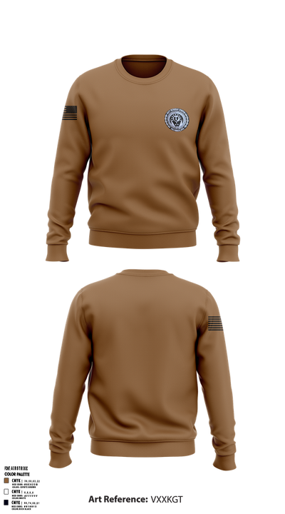 ASU Great Lakes 79795809 Crew Neck Sweatshirt - 1