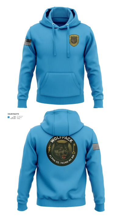 Alpha Company, 742nd MI BN 63868079 Hoodie - 50