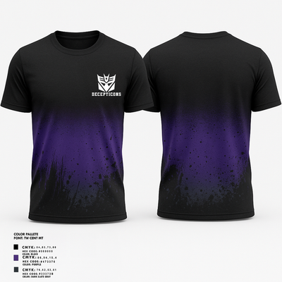 Decepticons 92933008 Short Sleeve Performance Shirt - 1