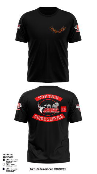 Soft Poly Tee Cotton Like Feel, Old School Guide Service, , Teamtime, Team time, sublimation, custom sports apparel, team uniforms, spirit wear, spiritwear, sports uniforms, custom shirts, team store, custom team store, fundraiser sports, apparel fundraiser
