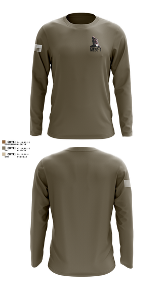 Long Sleeve Performance Shirt, MESG-1, Navy, Teamtime, Team time, sublimation, custom sports apparel, team uniforms, spirit wear, spiritwear, sports uniforms, custom shirts, team store, custom team store, fundraiser sports, apparel fundraiser