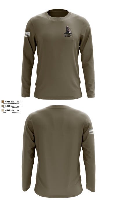 MESG-1 71337313 Long Sleeve Performance Shirt 101