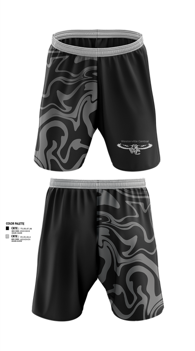 Westerville Central Swimming & Diving 56583573 Athletic Shorts With Pockets - 41 (1)