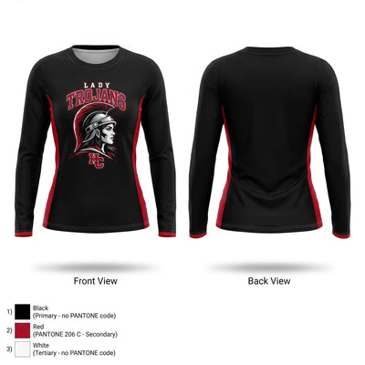 Lady trojans Long Sleeve Performance Shirt - 2