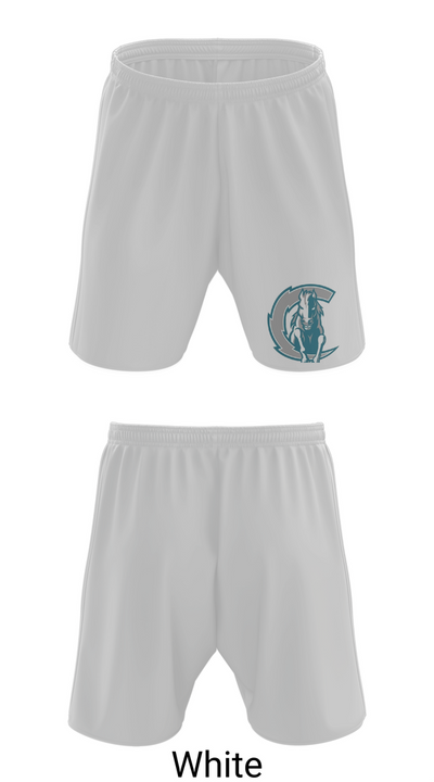 Lady Chargers 79726447 Athletic Shorts With Pockets - 1