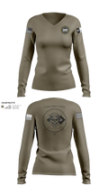 TFW S6 7101474 Women's Long Sleeve V-neck Shirt - 52