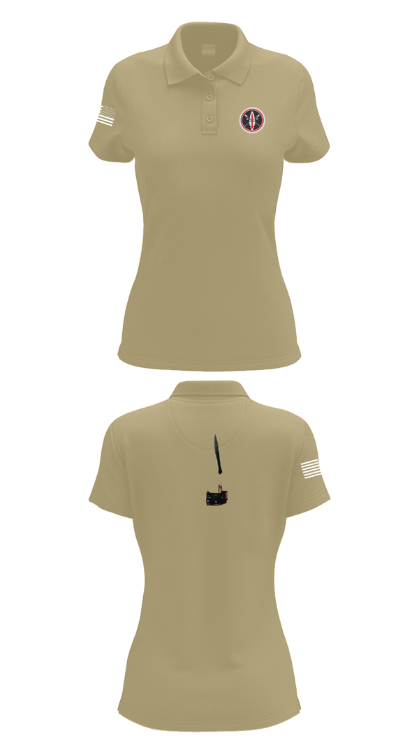 Womens Short Sleeve Performance Polo, Lance missile reunion, Army, Teamtime, Team time, sublimation, custom sports apparel, team uniforms, spirit wear, spiritwear, sports uniforms, custom shirts, team store, custom team store, fundraiser sports, apparel fundraiser
