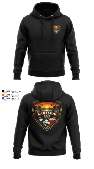 Hoodie, Lakeside Dojo, , Teamtime, Team time, sublimation, custom sports apparel, team uniforms, spirit wear, spiritwear, sports uniforms, custom shirts, team store, custom team store, fundraiser sports, apparel fundraiser