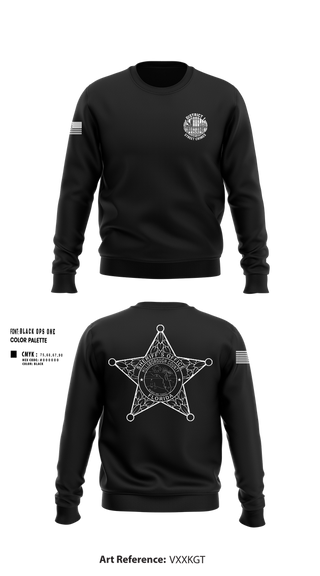 Crew Neck Sweatshirt, District I Street Crimes, Police, Teamtime, Team time, sublimation, custom sports apparel, team uniforms, spirit wear, spiritwear, sports uniforms, custom shirts, team store, custom team store, fundraiser sports, apparel fundraiser