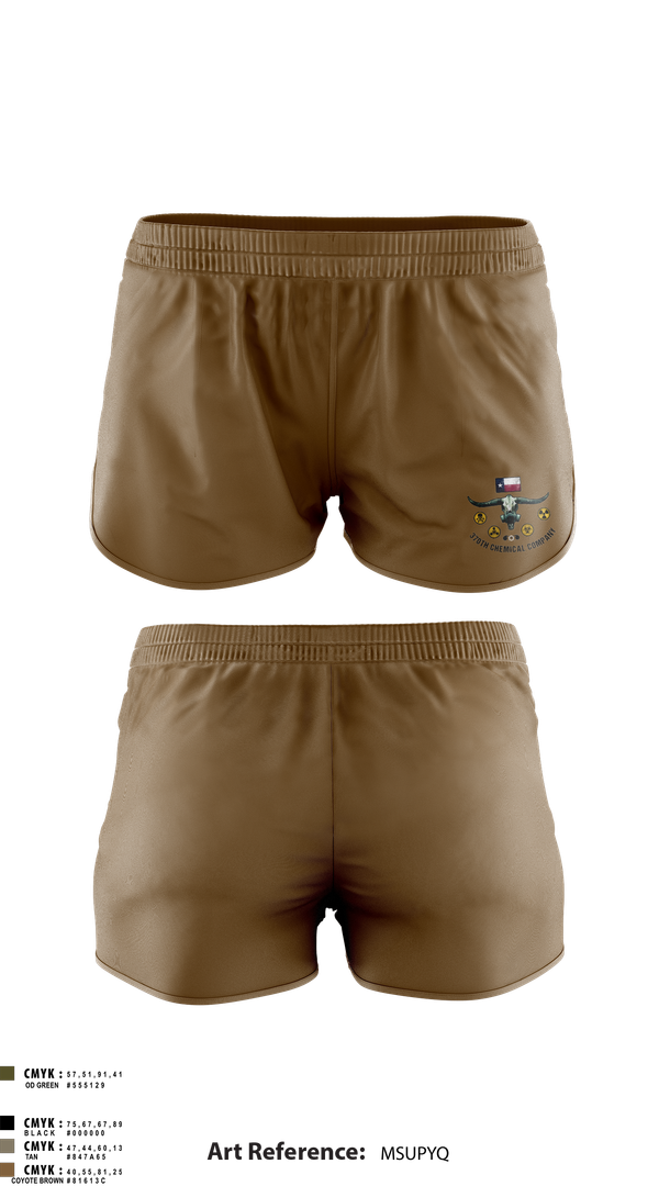Ranger Panties, 370th CHEM CO, Army, Teamtime, Team time, sublimation, custom sports apparel, team uniforms, spirit wear, spiritwear, sports uniforms, custom shirts, team store, custom team store, fundraiser sports, apparel fundraiser