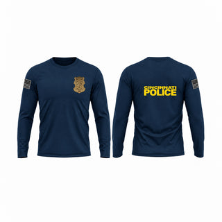 Long Sleeve Performance Shirt, Violent Crimes Squad (District Four), Police, Teamtime, Team time, sublimation, custom sports apparel, team uniforms, spirit wear, spiritwear, sports uniforms, custom shirts, team store, custom team store, fundraiser sports, apparel fundraiser