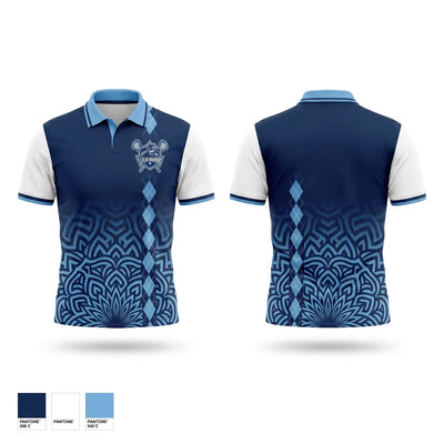 La Plata Warriors 5508321 Short Sleeve Performance Polo - 1