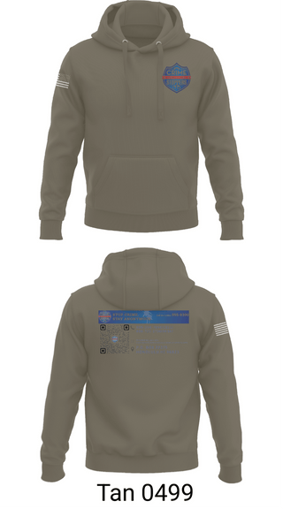 Hoodie, CrimeStoppers Honolulu, Police, Teamtime, Team time, sublimation, custom sports apparel, team uniforms, spirit wear, spiritwear, sports uniforms, custom shirts, team store, custom team store, fundraiser sports, apparel fundraiser