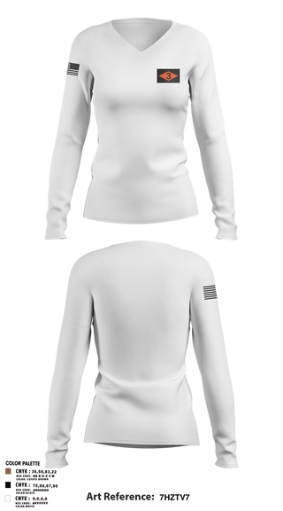 Womens Long Sleeve Vneck Shirt, 3rd battalion 75th ranger regiment, Army, Teamtime, Team time, sublimation, custom sports apparel, team uniforms, spirit wear, spiritwear, sports uniforms, custom shirts, team store, custom team store, fundraiser sports, apparel fundraiser