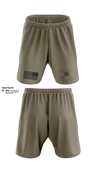 Athletic Shorts With Pockets, C Co 1-182 2nd PLT, Army, Teamtime, Team time, sublimation, custom sports apparel, team uniforms, spirit wear, spiritwear, sports uniforms, custom shirts, team store, custom team store, fundraiser sports, apparel fundraiser
