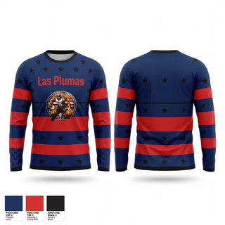 Long Sleeve Performance Shirt, Las Plumas, Wrestling, Teamtime, Team time, sublimation, custom sports apparel, team uniforms, spirit wear, spiritwear, sports uniforms, custom shirts, team store, custom team store, fundraiser sports, apparel fundraiser