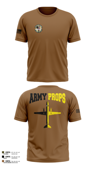 DET 2 CO A 2-245th AVN 46226536 Old School Cotton Feel Shirt - 102